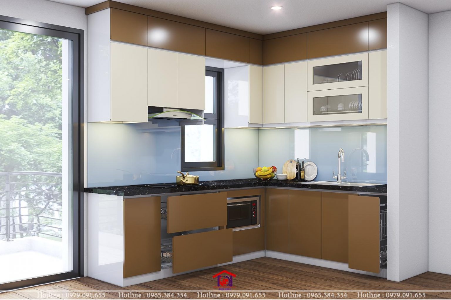 Tủ bếp nhựa Picomat 11