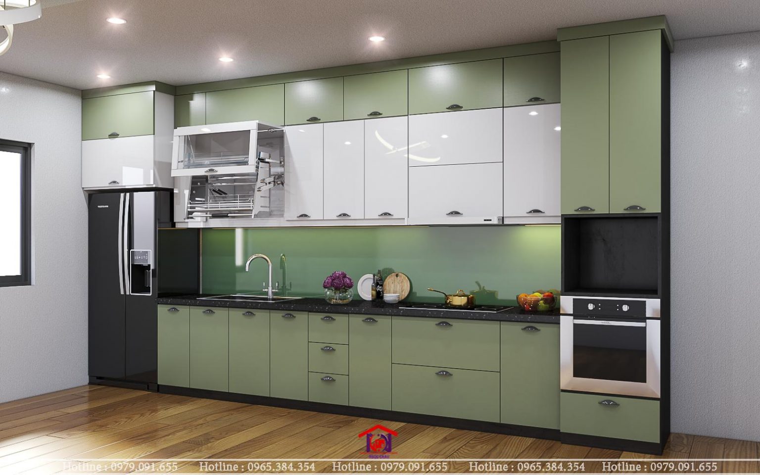 Tủ bếp nhựa Picomat 7