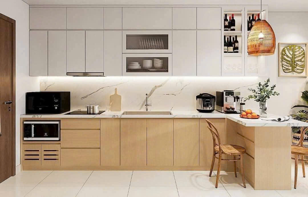 Tủ bếp Plywood 25