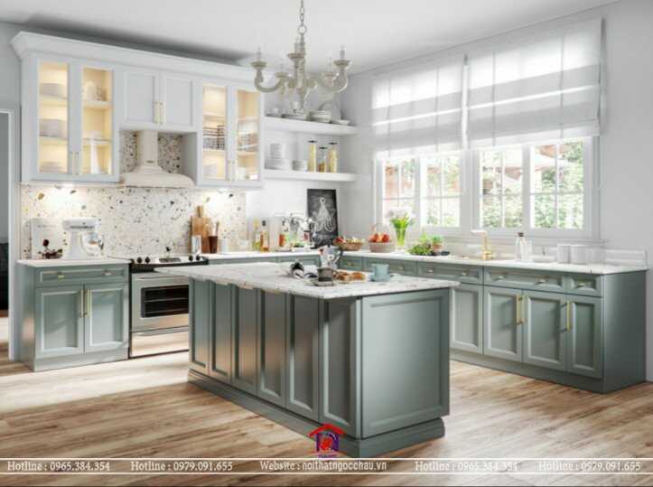 Tủ bếp tân cổ điển 28