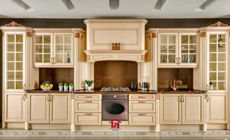 Tủ bếp tân cổ điển 32
